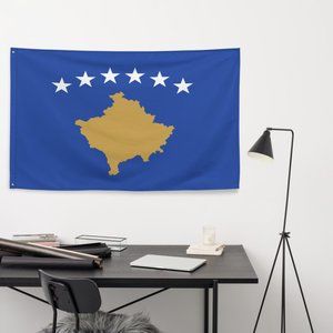 Kosovo Flag (Customizable)